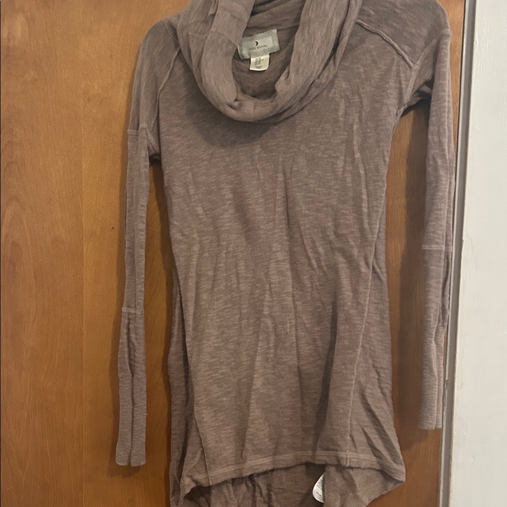 Ruby Moon Taupe Knit Top